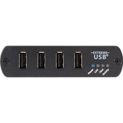 Black Box Emerald KVM-over-IP Switchable Extender - LAN, 4-Port, 100m