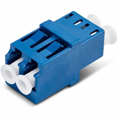 LC TO LC COUPLER LC/UPC DUPLEX SINGLE MODE LC FIBER COUPLER