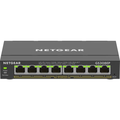 8PORT GB POE+ SMART PLUS