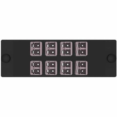 Panduit Opticom Keyed J-Rose/Non-Keyed FAP, OM4, 8 LC Duplex