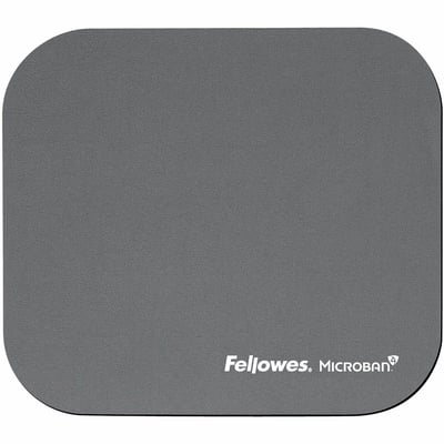 Fellowes Microban Mouse Pad - Graphite