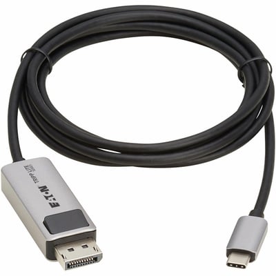 USB-C TO DISPLAYPORT ADAPTER CABLE ACTIVE M/M 8K 4K 144HZ 6FT