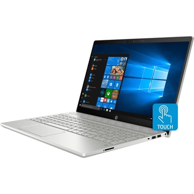 HP Pavilion 15-cs3000 15-cs3010nr 15.6" Touchscreen Notebook - Intel Core i5 10th Gen i5-1035G1 - 8 GB - 512 GB SSD - Mineral Silver, Natural Silver
