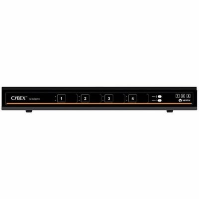 Vertiv Cybex SC800 Secure KVM| 4 Port Universal DP/H Single Display| CAC PP4.0