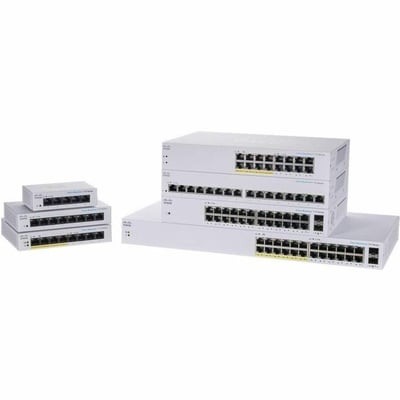 CBS110UNMANAGED24PORTGEPARTIALPOE2X1GSFPSHARD REMANUFACTURED