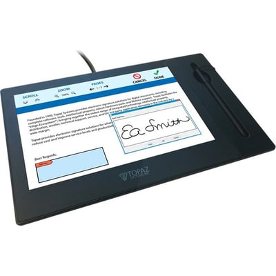 TOPAZ, GEMVIEW 10, PEN & MULTI-TOUCH TABLET DISPLAY, 10.1 1280 X 800 RES. FULL C