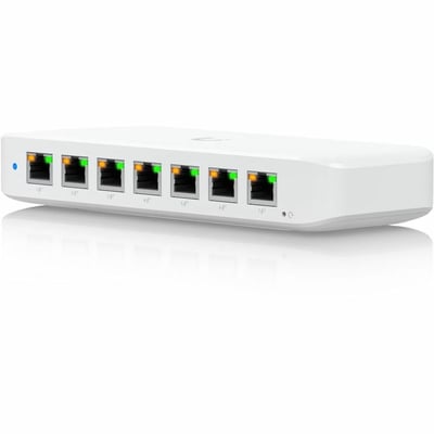 A COMPACT LAYER 2 8PORT GBE POE SWITCH W/VERSATILE