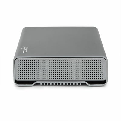 ROCPRO D90 - 24 TB 7200 RPM USB 3.1 10GBPS  - ALUMINUM GRAY