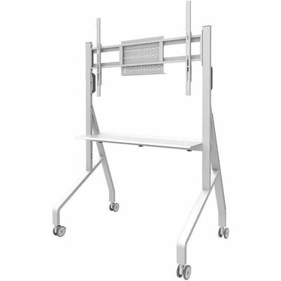 MOVE GO MOBILE FLOOR STAND 55-86IN HEIGHT ADJUSTABLE WHITE