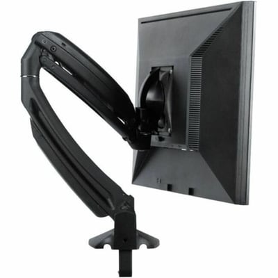 Chief Kontour K1D Dynamic Single Monitor Arm Desk Mount - For 10-32 Inch Monitors - Display Desk Mount - TAA Compliant - Black