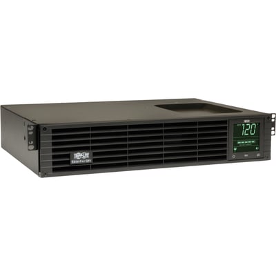 Tripp Lite by Eaton UPS SmartPro 1500VA 1350W 120V Line-Interactive Sine Wave UPS - 8 Outlets Network Card Option LCD USB DB9 2U Rack/Tower