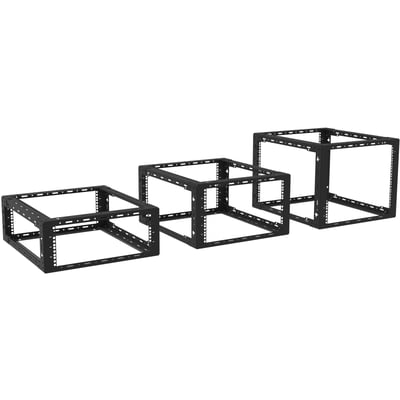 12U POSTS FOR OPEN FRAME WALL MOUNT RACK