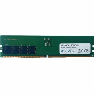 V7 16GB DDR5 PC5-38400 - 4800Mhz DIMM Desktop Memory Module - V73840016GBD-U