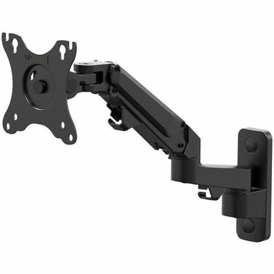 WORKSTREAM BY MONOPRICE ADJUSTABLE GAS SPRING 2-SEGMENT WALL MOUNT FOR MONITORS