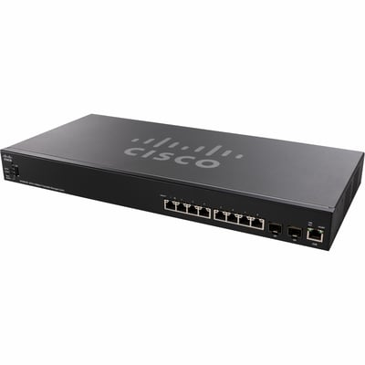 8 PORT 10GBASE-T STACKABLE MANAGED SWITCH REMANUFACTURED