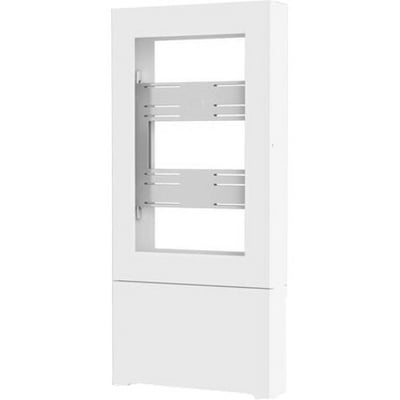 Chief Impact Floor Mounted Kiosk, Portrait 50" White