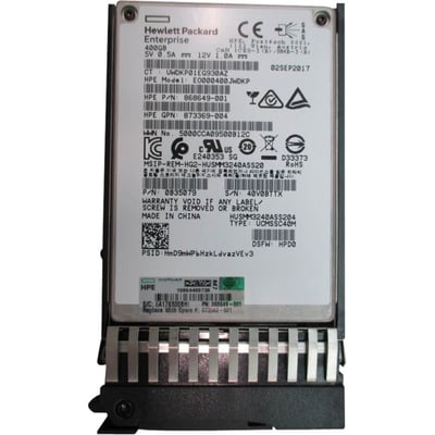HPE EO000400JWDKP 400 GB Solid State Drive - 2.5" Internal - SAS (12Gb/s SAS) - Write Intensive