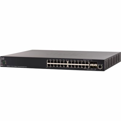 CISCOSX550X-2424PORT10GBAS-TSTCKABLMNAGDSWTCH REMANUFACTURED