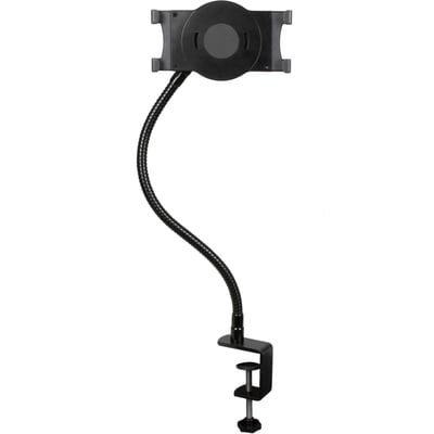 StarTech.com Gooseneck Tablet Holder - For Most 7" to 11" Tablets - Adjustable clamp fits tablet width or length of 6.5" to 7.8" (166 to 200 mm) - Flexible arm tablet mount bends 360 degrees in any direction - Tilts / Turns /