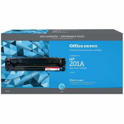 Clover Imaging Remanufactured Cyan Toner Cartridge for HP 201A (CF401A)