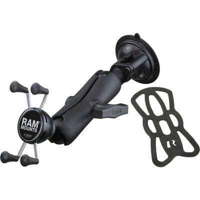 RAM Mounts X-Grip Vehicle Mount for Phone Mount, Suction Cup, iPhone, Smartphone