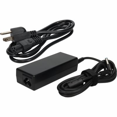 AddOn HP 710413-001 Compatible 90W 19V at 4.74A Black 4.5 mm x 3.0 mm Laptop Power Adapter and Cable