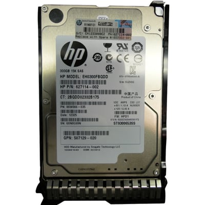 HPE Sourcing 300 GB Hard Drive - 2.5" Internal - SAS (6Gb/s SAS)