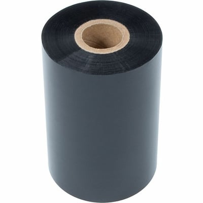 83MM (3.27IN) WIDE TT WAX/RESIN RIBBON BLACK 1IN CORE 600M/ROLL