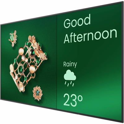 BENQ 43IN 4K SMART SIGNAGE BLACK 3840X2160IPS12W2 SPEAKER