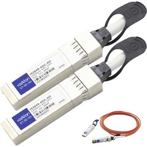 AddOn HP&reg; Compatible TAA Compliant 10GBase-AOC SFP+ Active Optical Cable (850nm, MMF, 5m)