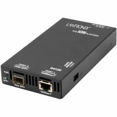 10G BASE-T TO 10GE FIBER CONVERTER WITH LA POWER SUPPLY