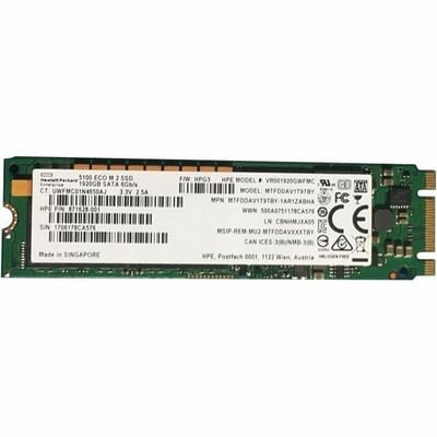 HPE Ingram Micro Sourcing 1.92 TB Solid State Drive - M.2 2280 Internal - SATA (SATA/600) - Read Intensive