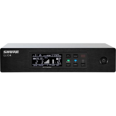 Shure QLXD4 Digital Wireless Receiver