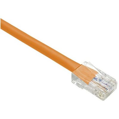 UNC CAT6 PATCH CABLE, 04 FT ORANGE. HIGH-PERFORMANCE CAT6 ETHERNET CABLE DESIGNE