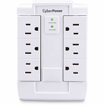 CyberPower CSB600WS Essential 6 - Outlet Surge with 900 J