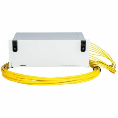 Panduit 288F OS2 Tethered enclosure, Right Hand LC/APC Pulling eye 100ft