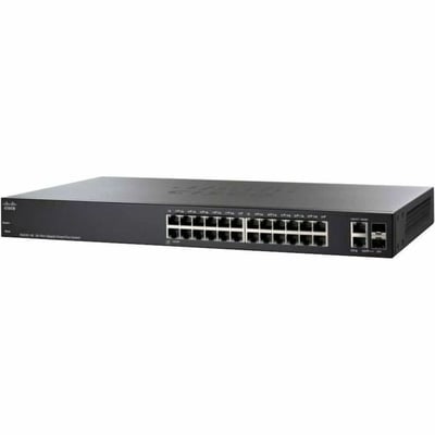 Cisco SG220-26P 26-Port Gigabit PoE Smart Plus Switch