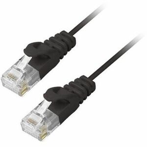 Comprehensive MicroFlex Pro AV/IT CAT6 Snagless Patch Cable Black 7ft