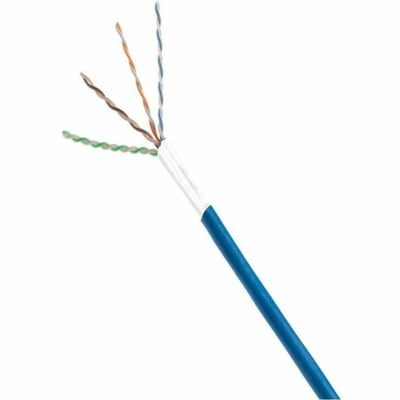 PanNet TX6A Vari-MaTriX Copper Cable, Cat 6A, 23 AWG, U/UTP, CMP, Yellow