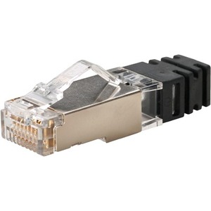 100PK 24-26 AWG CAT6 SHIELD MODULAR PLUG