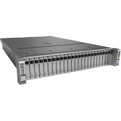 Cisco C240 M4 2U Rack Server - 2 Xeon E5-2620 v4 2.10 GHz - 128 GB RAM - Serial ATA/600 Controller