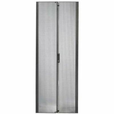NetShelter SX 45U 750mm Wide Perforated Split Doors Black