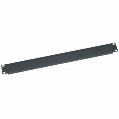 Middle Atlantic 1RU Rack Vent Blank Panel - Perforated with 25% Open Area - 12 pack