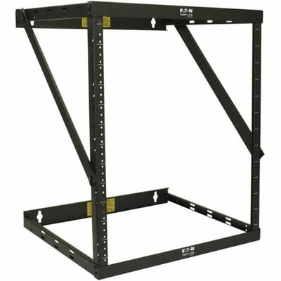 Tripp Lite by Eaton SmartRack 8U/12U/22U Expandable Very Low-Profile Patch-Depth Wall-Mount 2-Post Open-Frame Rack