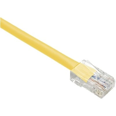 UNC GROUP 3FT CAT5E NON-BOOTED UNSHIELDED (UTP) ETHERNET NETWORK PATCH CABLE YEL