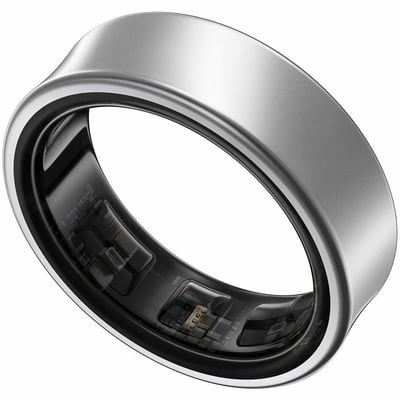 GALAXY RING SIZE 9 TITANIUM SILVER ANDROID ONLY