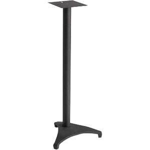 Sanus Euro Series Heavy-Duty Speaker Stand for Bookshelf Speakers - Sold as Pair - 28in Height - Black
