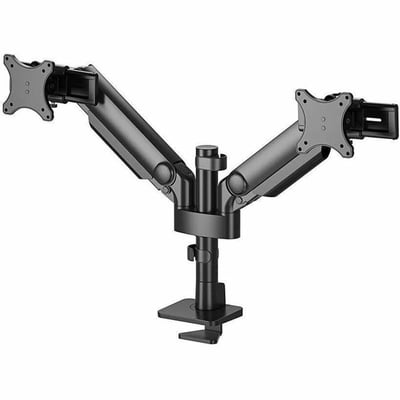 NEXT ONE DESK MOUNT 2 SCREENS TOPFIX CLAMP/GROMMET BLACK