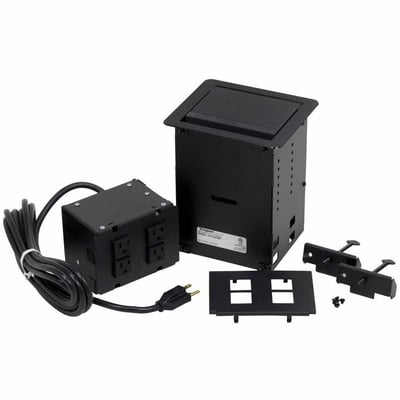 Wiremold InteGreat Series Cord Ended All Power Table Box