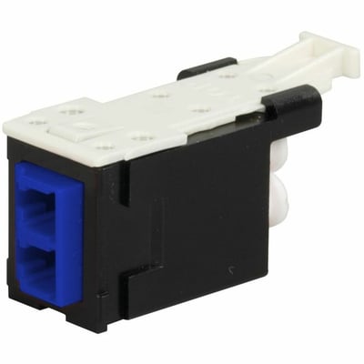Ortronics Infinium HDFM/HDJ Fiber Module, LC Duplex Blue, 25 PK